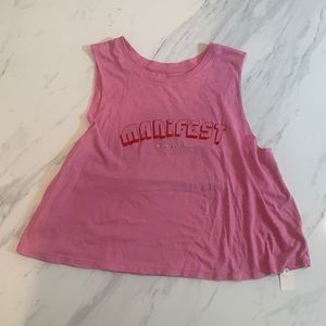 Spiritual Gangster large pink woman’s tank new but no tag